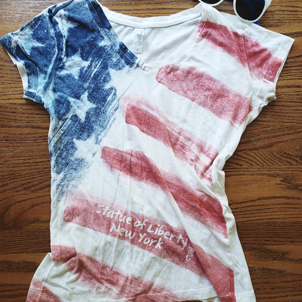 American flag tshirt